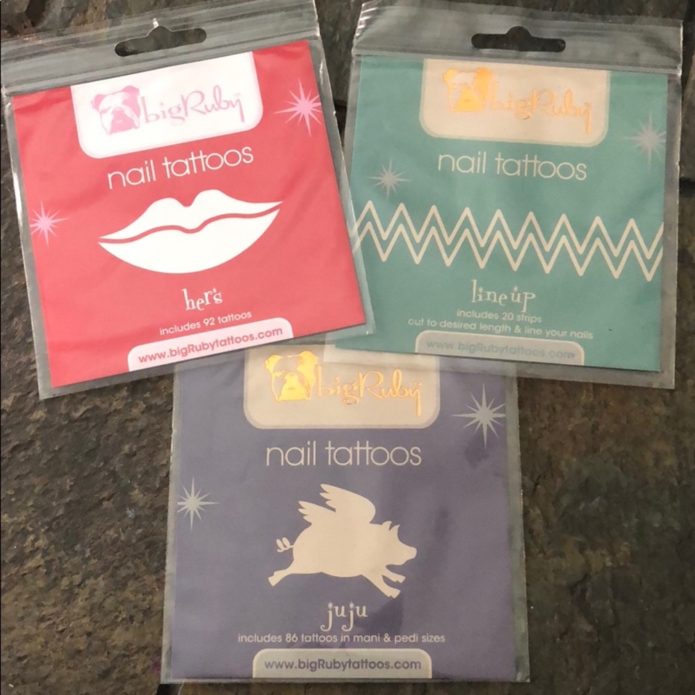 Nail tattoos bundle